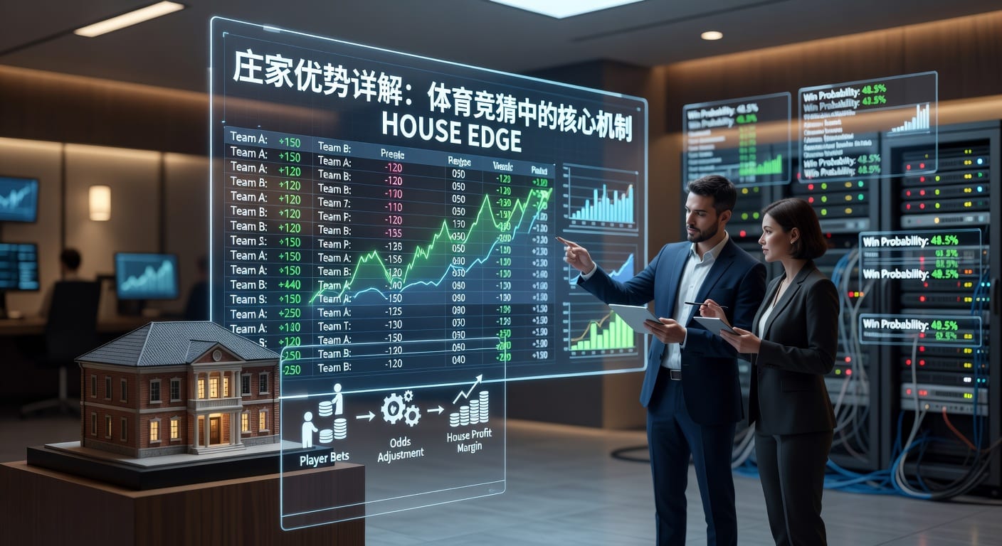 庄家优势house edge：体育博彩玩家盈利策略深度解析