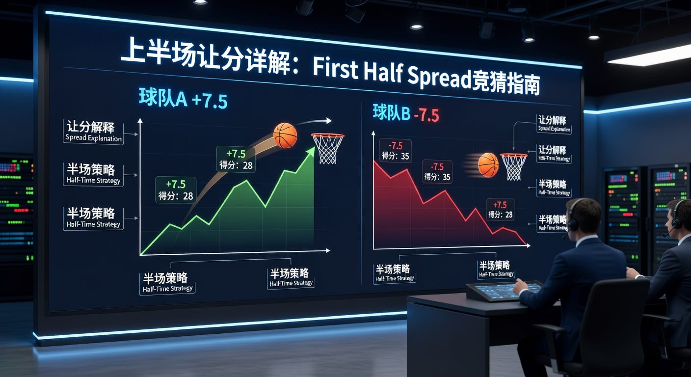 上半场让分 first half spread：投注技巧与实战分析