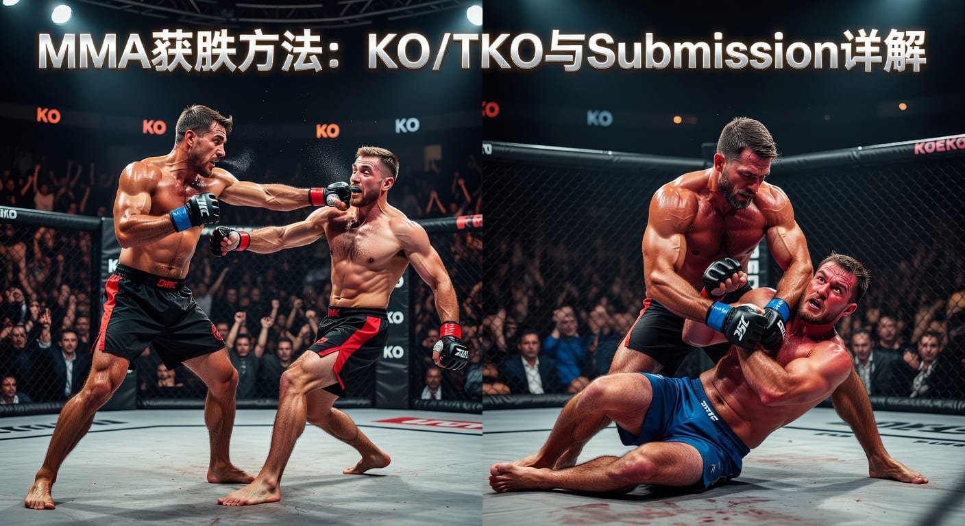 MMA方法 KO/TKO Submission 赛前解读